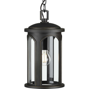 Progress Lighting - P550050-020 - One Light Hanging Lantern - Gables - Antique Bronze