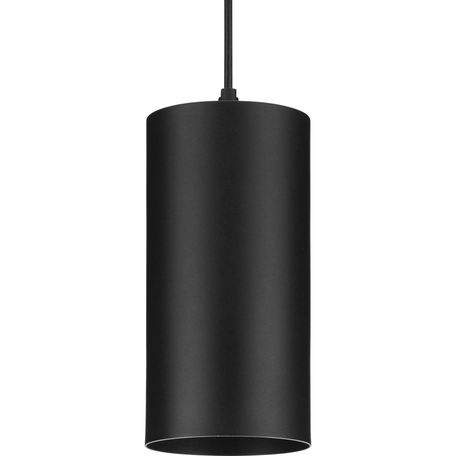 Progress Lighting - P550100-031-30 - LED Pendant - 6In Cyl Rnds - Matte Black