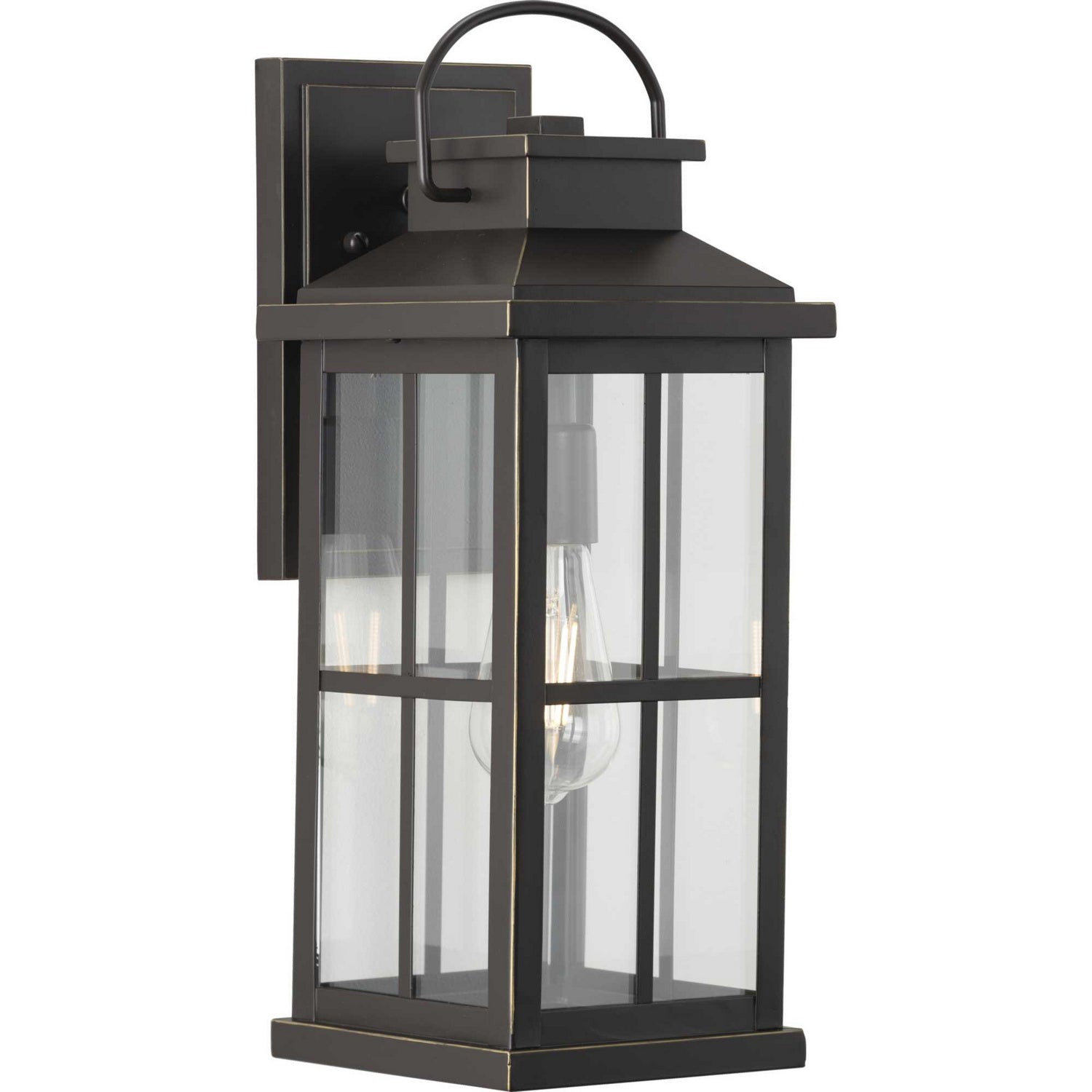 Progress Lighting - P560266-020 - One Light Wall Lantern - Williamston - Antique Bronze