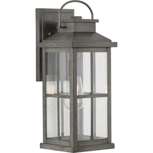 Progress Lighting - P560266-103 - One Light Wall Lantern - Williamston - Antique Pewter