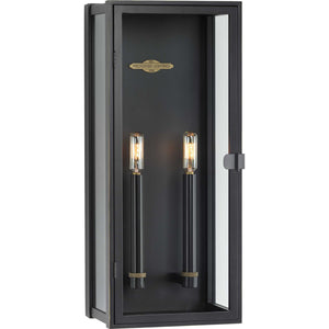 Progress Lighting - P560269-108 - Two Light Wall Lantern - Stature - Oil Rubbed Bronze