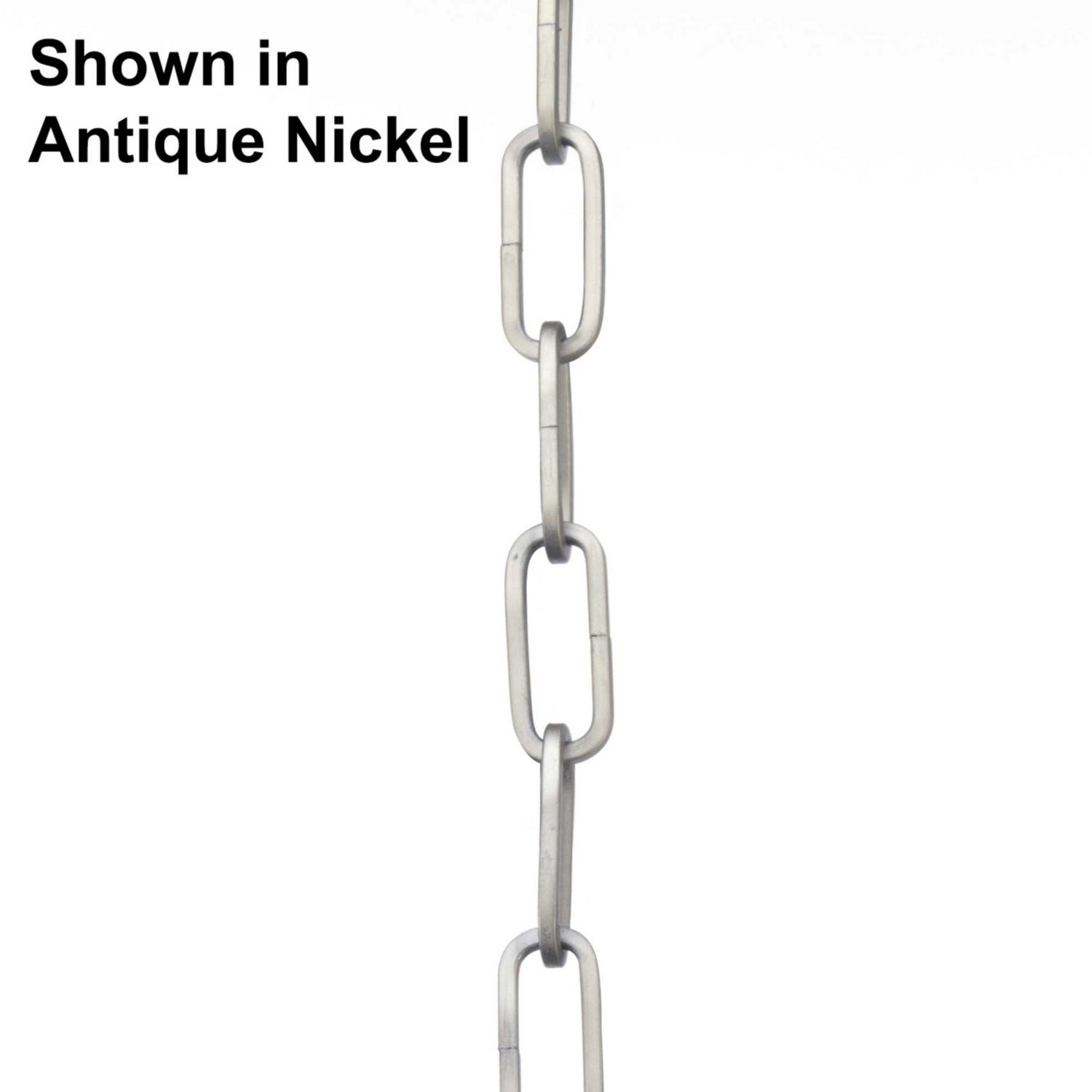 Progress Lighting - P8755-09 - Chain - Accessory Chain - Square Profile - Brushed Nickel