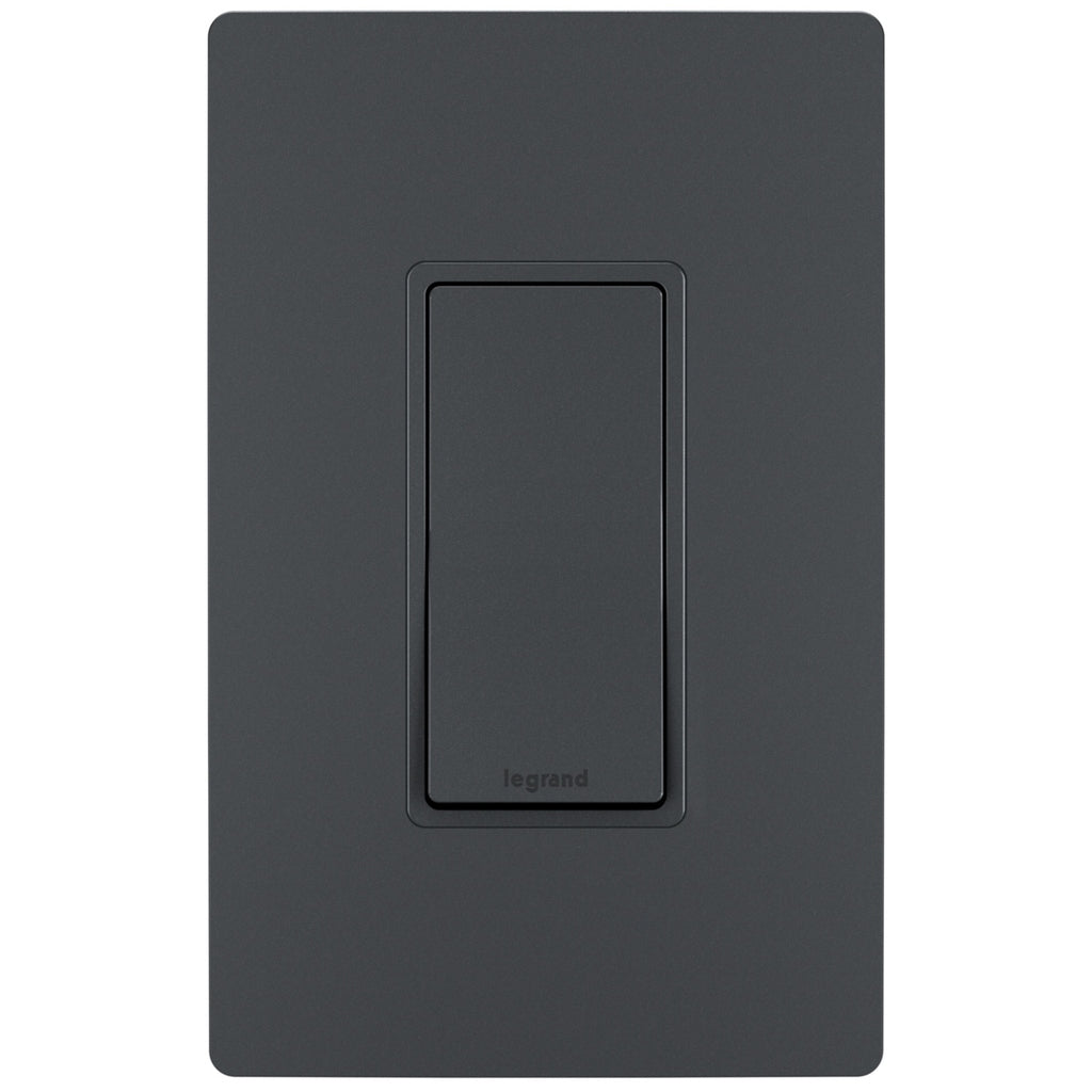 Legrand - TM870GCC10 - 15A Single-Pole Switch - radiant - Graphite