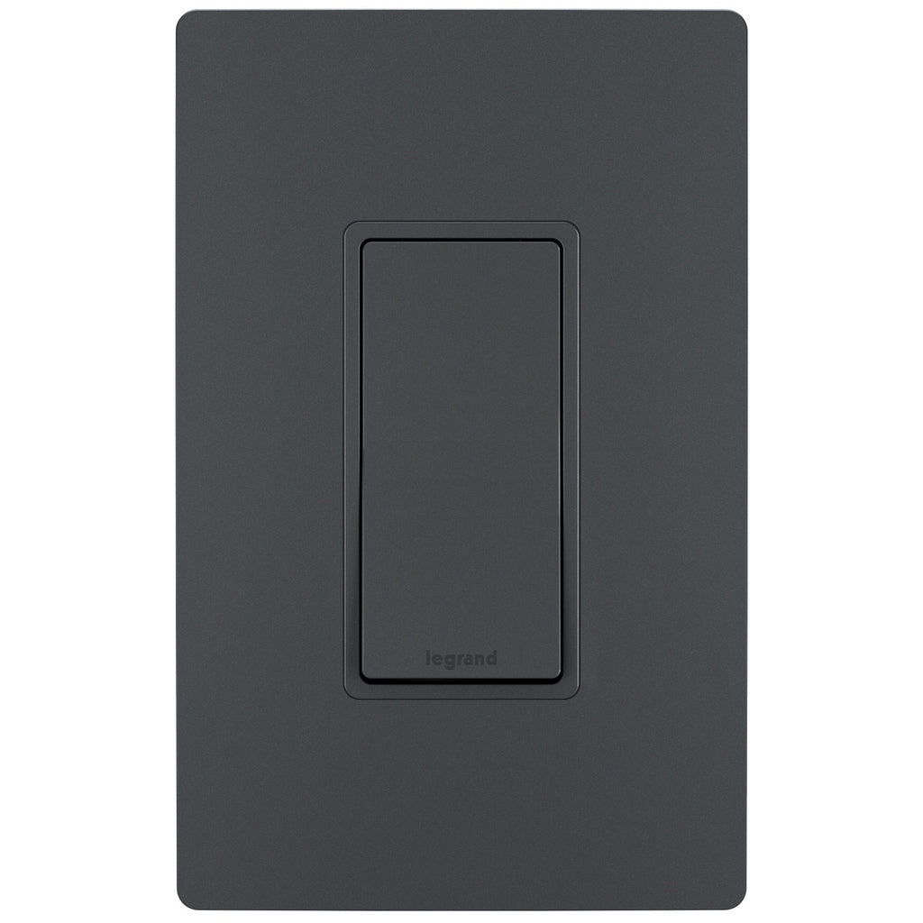 Legrand - TM873GCC10 - 15A 3-Way Switch - radiant - Graphite