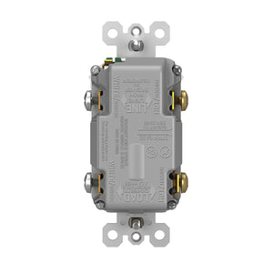 Legrand - 1597TRUSBACW - Tamper-Resistant 15A Duplex Self-Test GFCI Receptacles with SafeLock Protection, USB Type A/C White - radiant - White