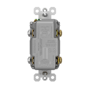 Legrand - 1597TRUSBCCW - Tamper-Resistant 15A Duplex Self-Test GFCI Receptacles with SafeLock Protection, USB Type C/C - radiant - White