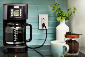 Legrand - 1597TRW - Tamper-Resistant 15A Duplex Self-Test GFCI Receptacles with SafeLock Protection - radiant - White