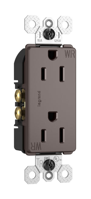 Legrand - 885TRWR - Outdoor Outlet - radiant - Brown