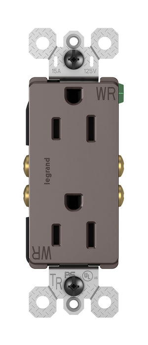 Legrand - 885TRWR - Outdoor Outlet - radiant - Brown