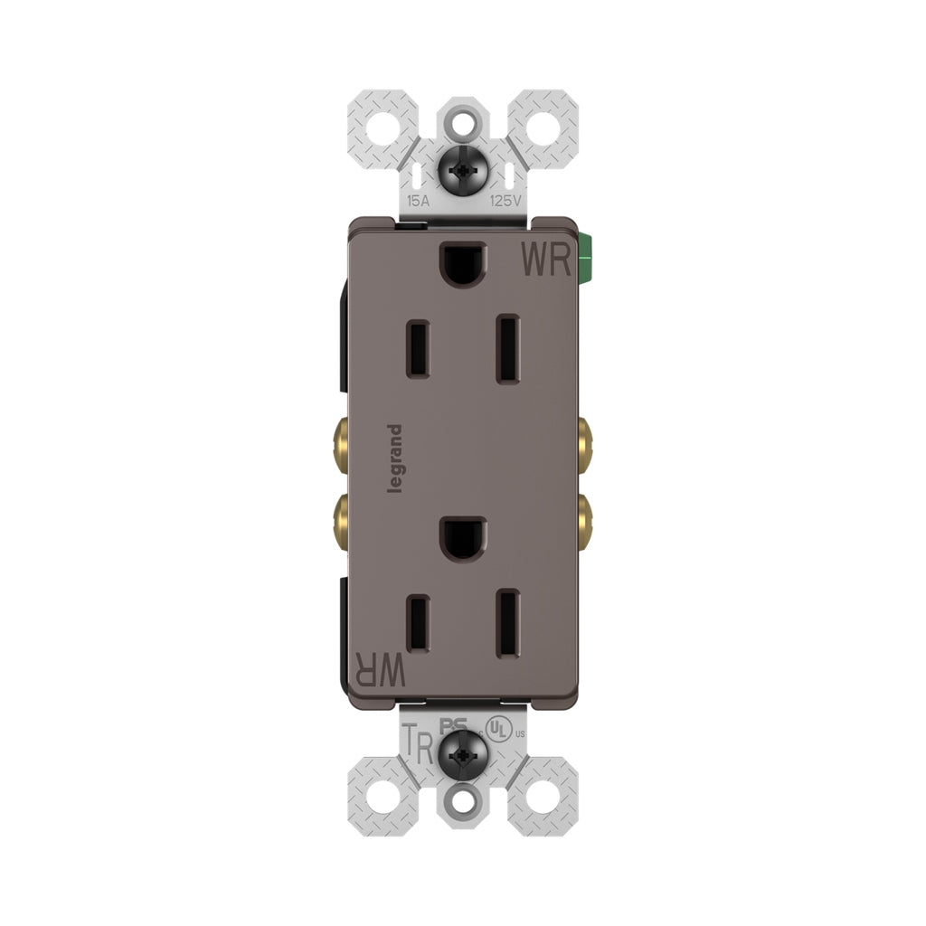 Legrand - 885TRWR - Outdoor Outlet - radiant - Brown