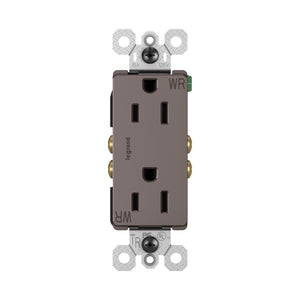 Legrand - 885TRWR - Outdoor Outlet - radiant - Brown