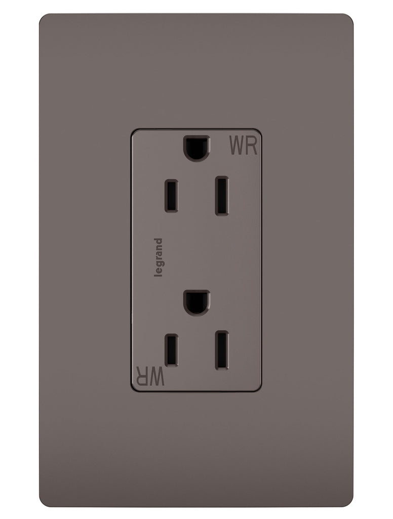 Legrand - 885TRWR - Outdoor Outlet - radiant - Brown