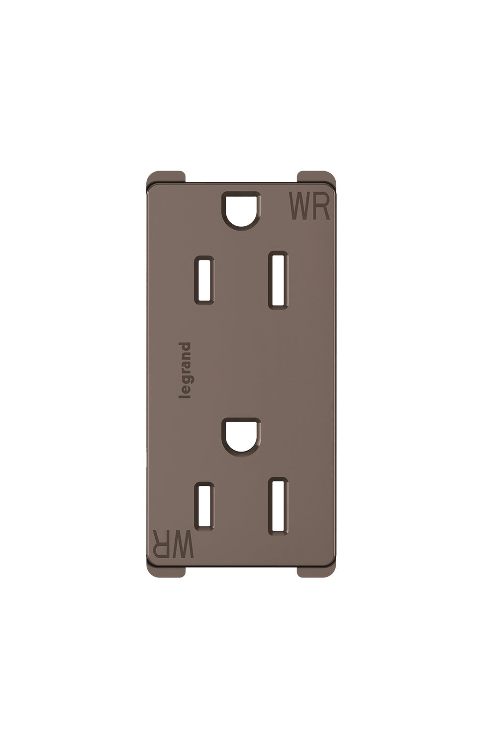 Legrand - 885TRWR - Outdoor Duplex Outlet - radiant - Brown