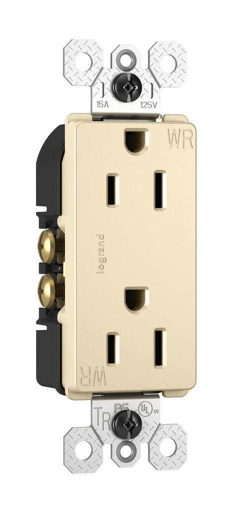 Legrand - 885TRWRI - Outdoor Outlet - radiant - Ivory