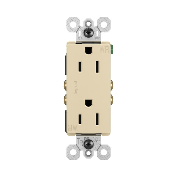 Legrand - 885TRWRI - Outdoor Outlet - radiant - Ivory