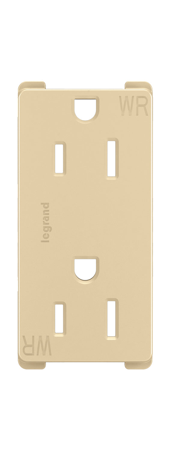 Legrand - 885TRWRI - Outdoor Outlet - radiant - Ivory