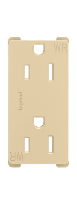 Legrand - 885TRWRI - Outdoor Outlet - radiant - Ivory
