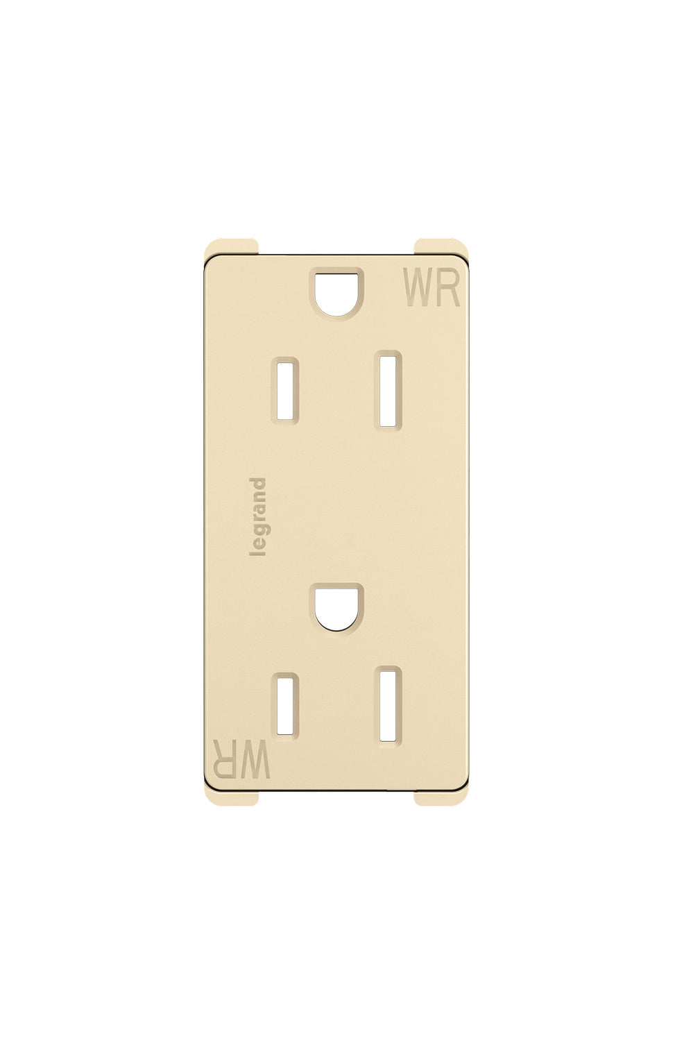 Legrand - 885TRWRLA - Outdoor Outlet - radiant - Light Almond