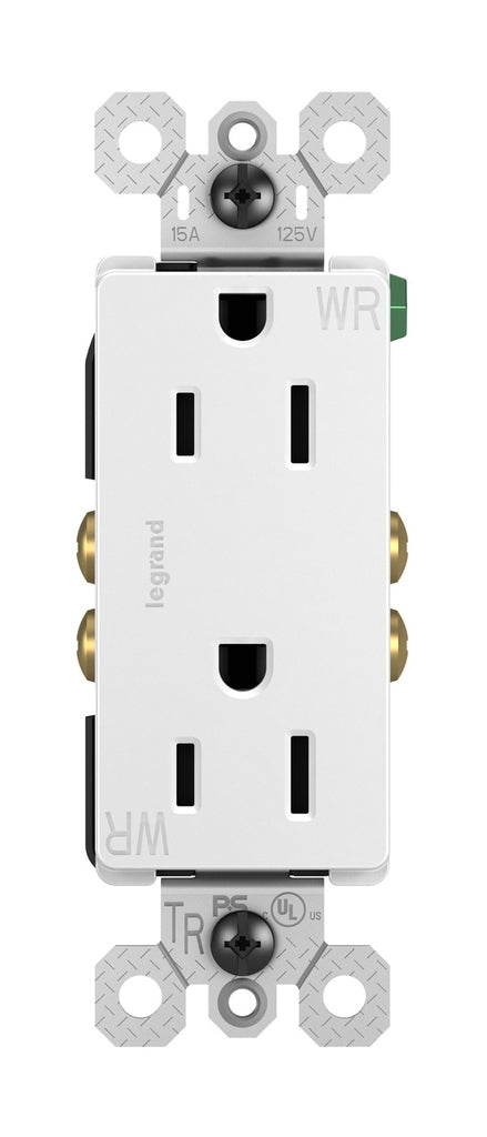 Legrand - 885TRWRW - Outdoor Outlet - radiant - White