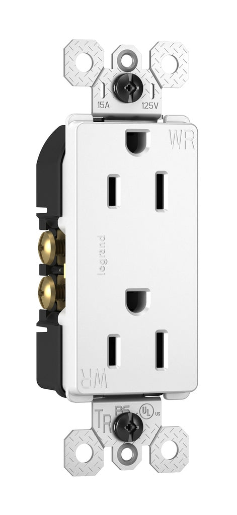 Legrand - 885TRWRW - Outdoor Outlet - radiant - White