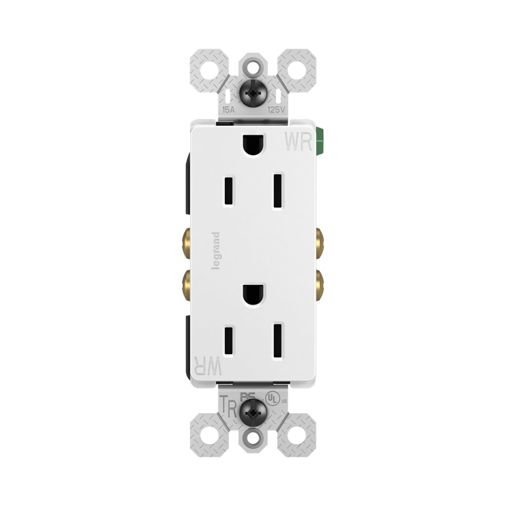 Legrand - 885TRWRW - Outdoor Outlet - radiant - White