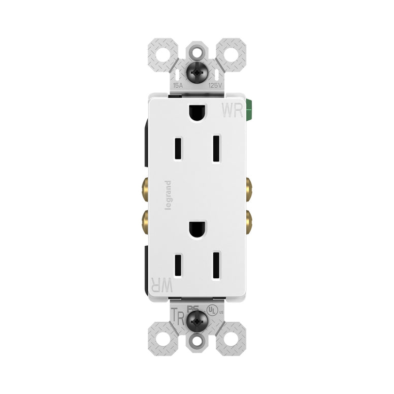 Legrand - 885TRWRW - Outdoor Outlet - radiant - White
