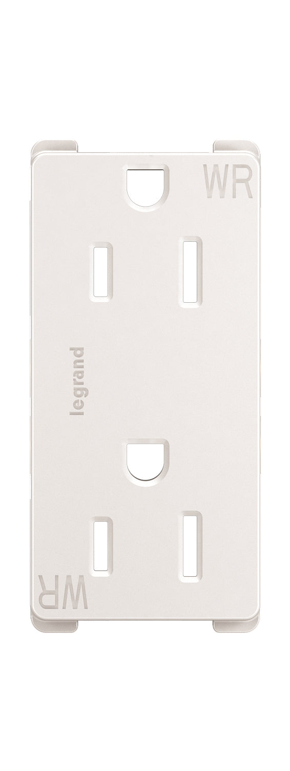 Legrand - 885TRWRW - Outdoor Duplex Outlet - radiant - White