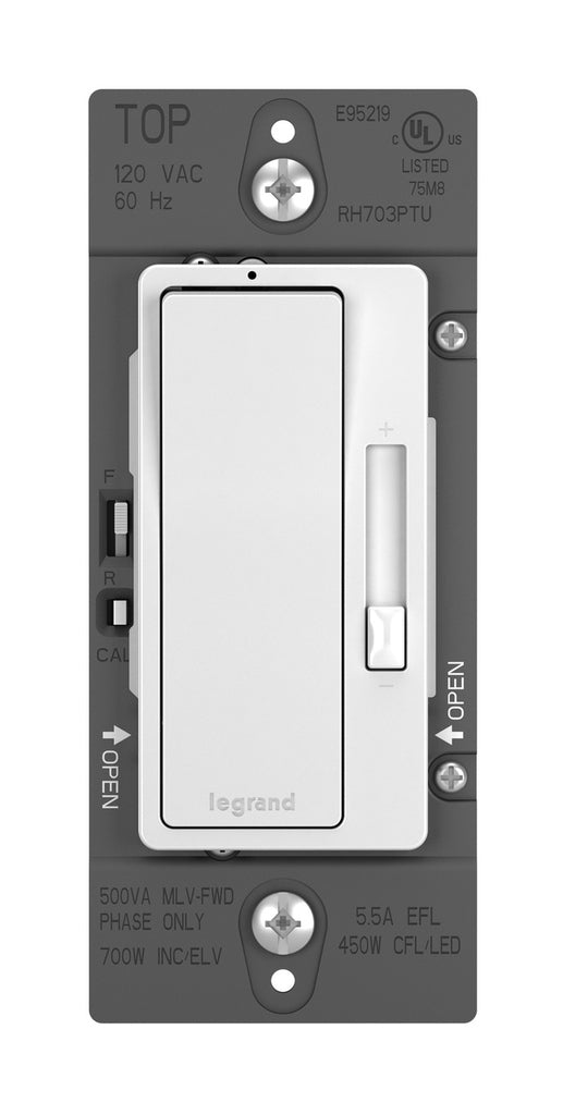 Legrand - RH703PTUW - Tru-Universal Single Pole/3-Way Dimmer - radiant - White