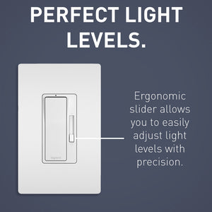 Legrand - RH703PTUW - Tru-Universal Single Pole/3-Way Dimmer - radiant - White