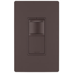 Legrand - RRW600UBCCCV4 - Single Pole 3-Way Occupancy Sensor - radiant - Dark Bronze
