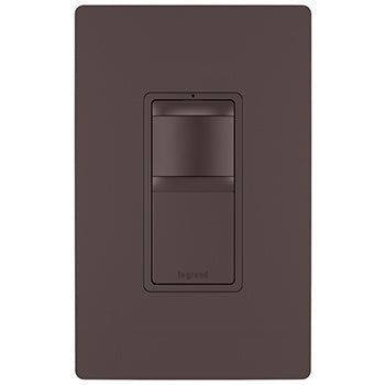 Legrand - RRW600UBCCCV4 - Single Pole 3-Way Occupancy Sensor - radiant - Dark Bronze