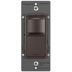 Legrand - RRW600UBCCCV4 - Single Pole 3-Way Occupancy Sensor - radiant - Dark Bronze