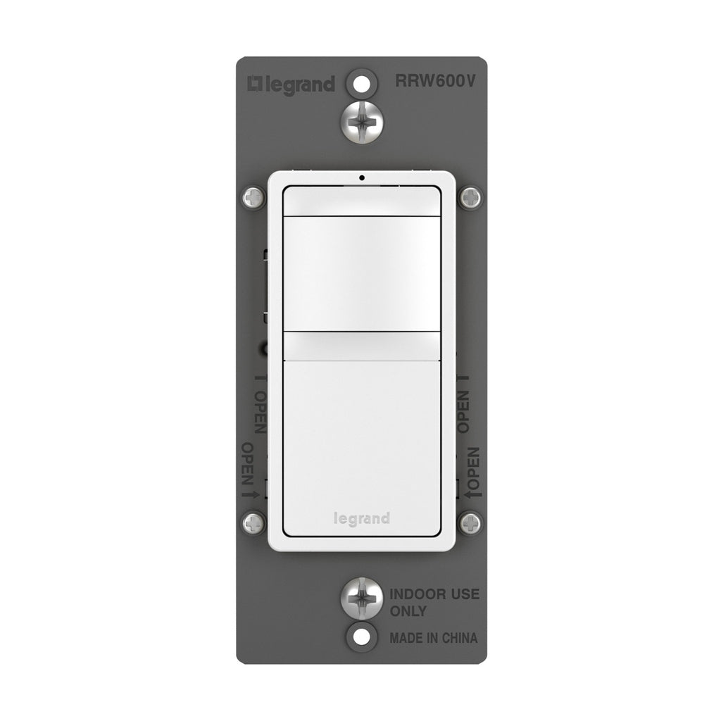 Legrand - RRW600VTC - Single-Pole 3-Way Vacancy Sensor - radiant - White