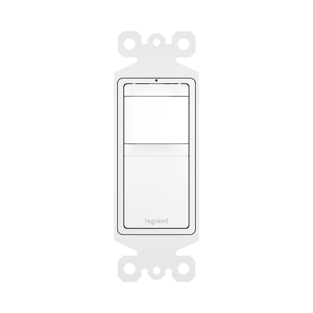 Legrand - RRW600VTC - Single-Pole 3-Way Vacancy Sensor - radiant - White