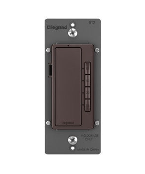 Legrand - RT2DBCCV4 - 4-Button Digital Timer - radiant - Dark Bronze