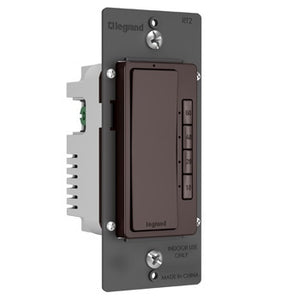 Legrand - RT2DBCCV4 - 4-Button Digital Timer - radiant - Dark Bronze
