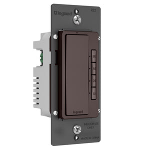 Legrand - RT2DBCCV4 - 4-Button Digital Timer - radiant - Dark Bronze