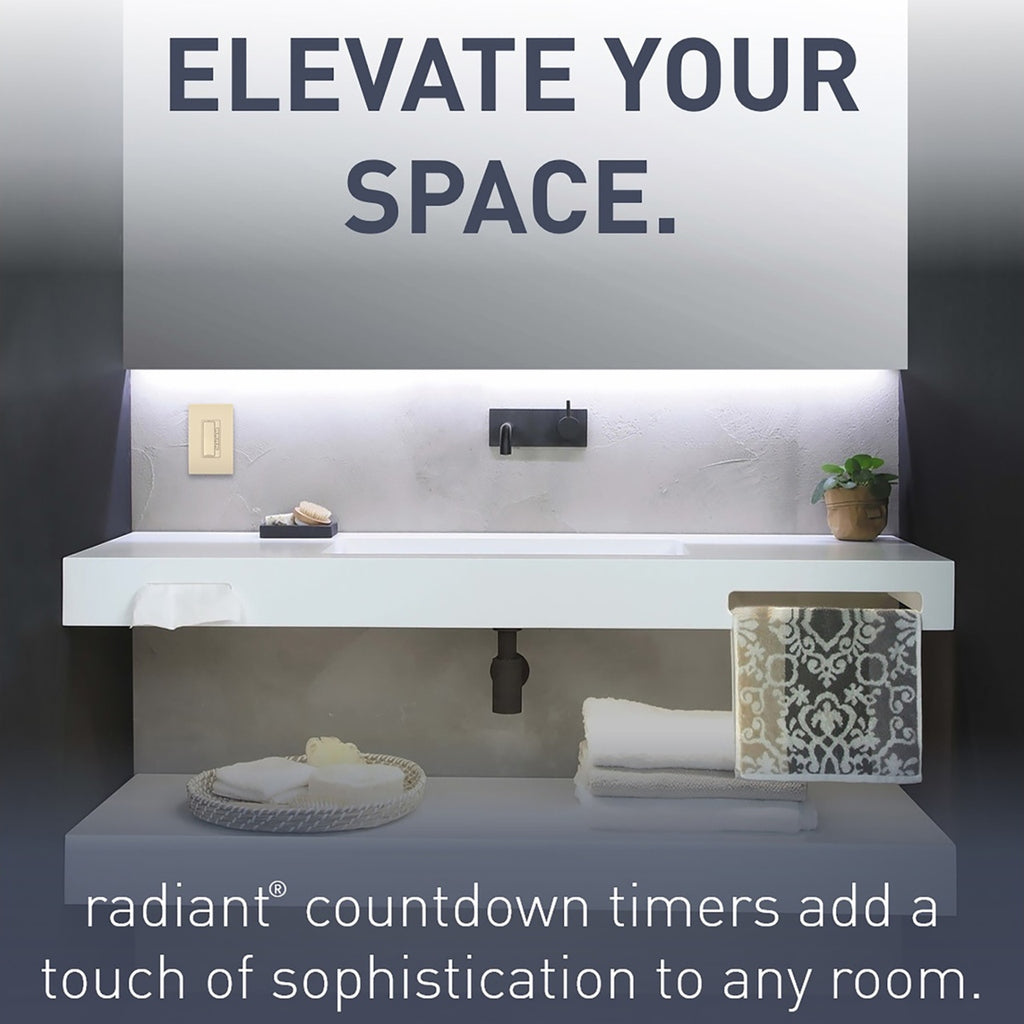 Legrand - RT2I - 4-Button Digital Timer - radiant - Ivory