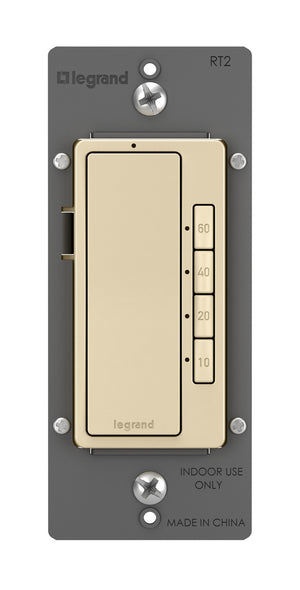 Legrand - RT2I - 4-Button Digital Timer - radiant - Ivory