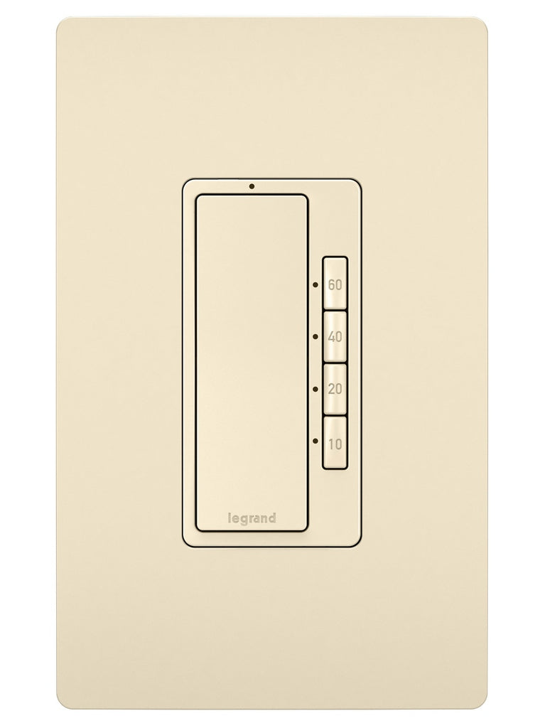 Legrand - RT2LA - 4-Button Digital Timer - radiant - Light Almond