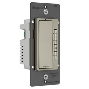 Legrand - RT2NICCV4 - 4-Button Digital Timer - radiant - Nickel