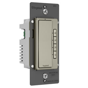 Legrand - RT2NICCV4 - 4-Button Digital Timer - radiant - Nickel