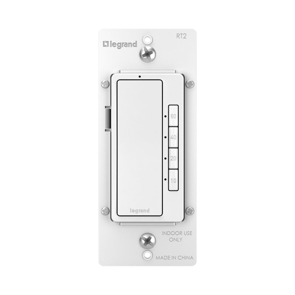 Legrand - RT2W - 4-Button Digital Timer - radiant - White