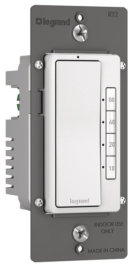 Legrand - RT2W - 4-Button Digital Timer - radiant - White
