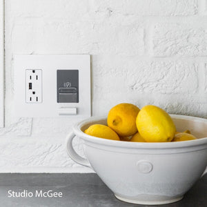 Legrand - RWC826USBICCV2 - Wireless Charger - radiant - Ivory