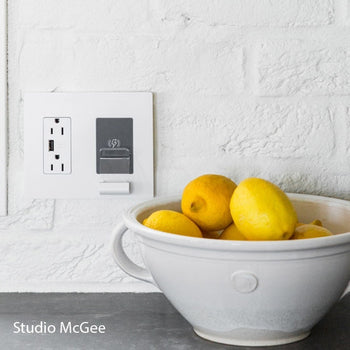 Legrand - RWC826USBICCV2 - Wireless Charger - radiant - Ivory
