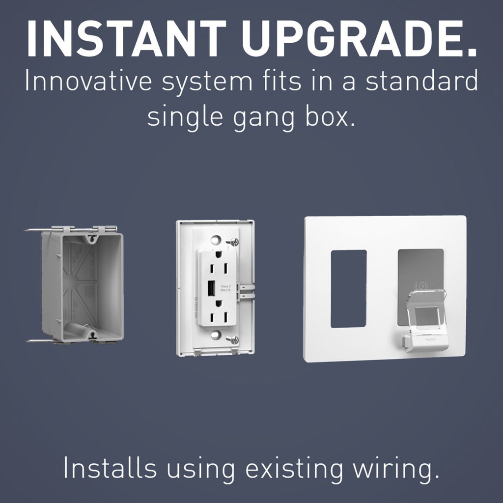 Legrand - RWC826USBWCCV2 - Wireless Charger - radiant - White