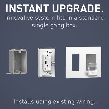 Legrand - RWC826USBWCCV2 - Wireless Charger - radiant - White
