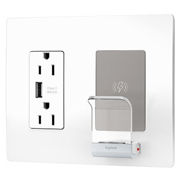 Legrand - RWC826USBWCCV2 - Wireless Charger - radiant - White
