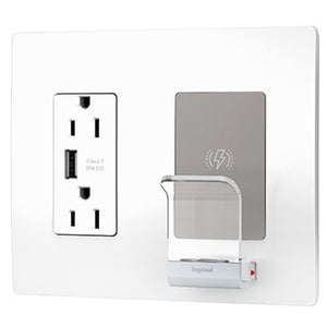 Legrand - RWC826USBWCCV2 - Wireless Charger - radiant - White